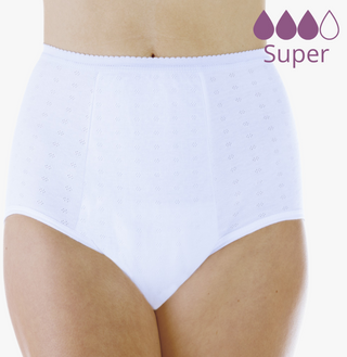 Washable Men's Incontinence Brief - Regular Absorbency - Cotton Boxer